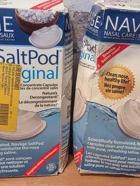 SaltPod Original Saline Capsule - White
